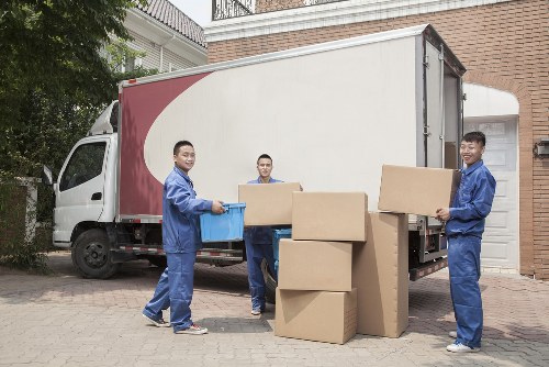 Man with a van service helping with a residential move in St Johns Wood