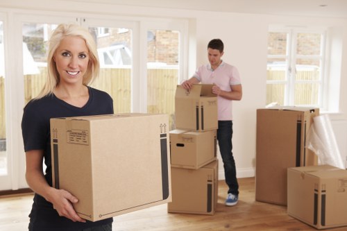 Careful furniture handling in a St Johns Wood apartment move