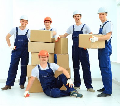 Moving van service for residential streets in St Johns Wood