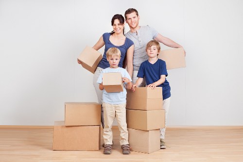 A professional removals team handling a St John’s Wood relocation