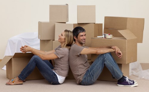Stjohnswood furniture moving service preparing bulky items for transport
